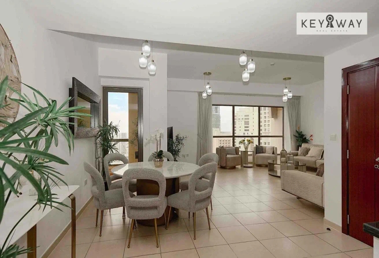 Marina view | 2-Bed | Furnished & Flexible Cheques