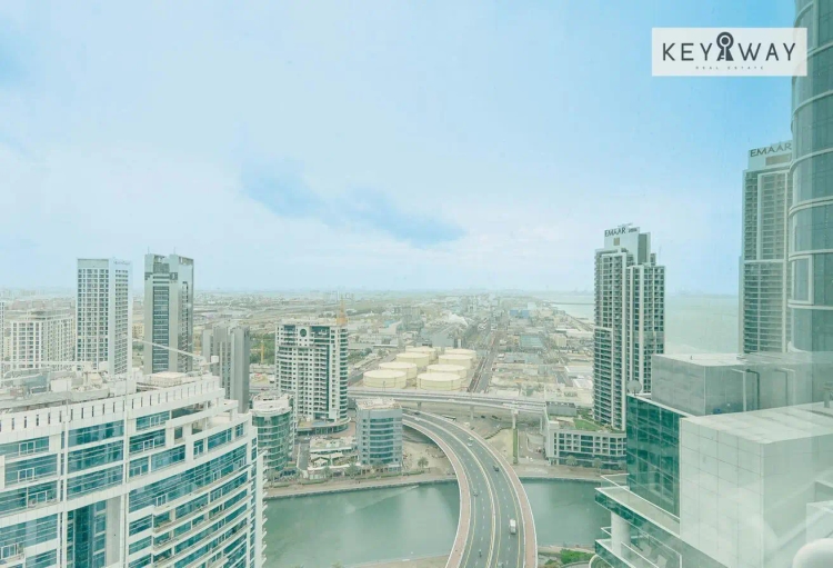 High Floor | 2BR+ Maid | Private Beach | 1658 Sqft